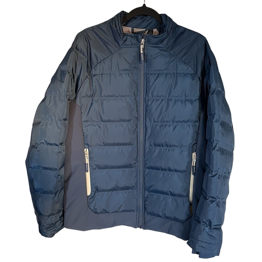 Land Rover Puffer Jacket Men's M Zip Up Insulated Cars Range Rover Vintage 00s